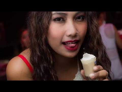 Soi 6 Pattaya Bar Girl Drinking Shots  || Thailand Pattaya