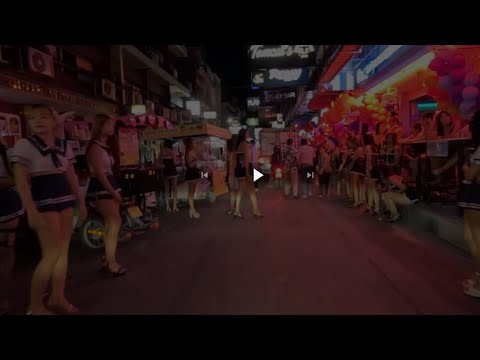 Soi 6 Pattaya Drive Motorcycle Nighlife September 2024