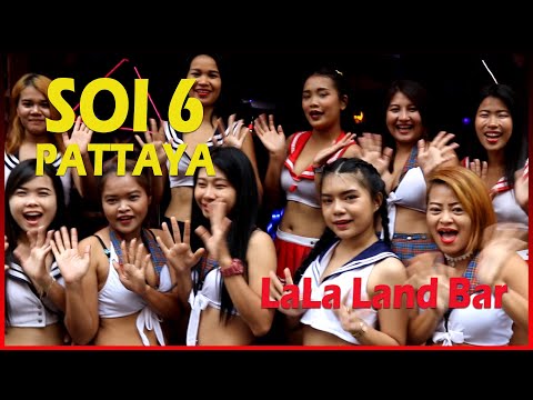 Soi 6 Pattaya – La la land Bar – July (2020) – great to see so many girls back working again.