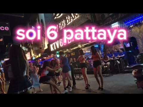 soi6 pattaya, Just walk through.