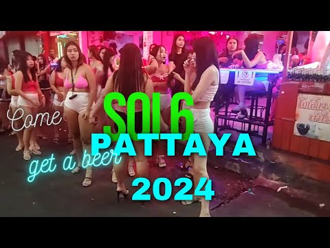 The Best street in the world Soi 6 Pattaya – Nightlife Thailand February 18, 2024