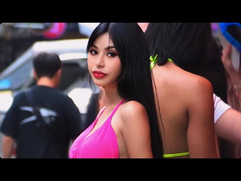 STUNNERS AND LOOKERS  IN PATTAYA SOI 6, Thailand Streets 2024