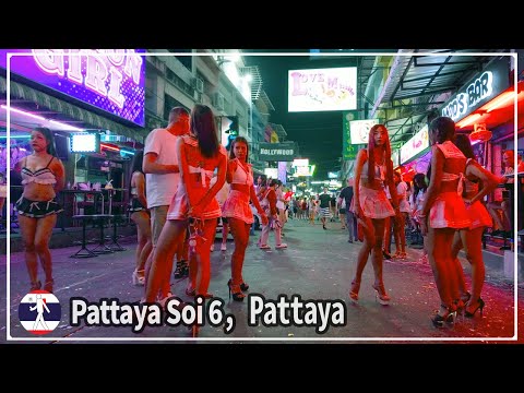 Pattaya Soi 6, a long-standing center of Pattaya nightlife.Updated on December. 22, 2024