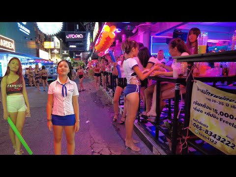 Beautiful Goddesses of Pattaya in Soi 6, Thailand 2024