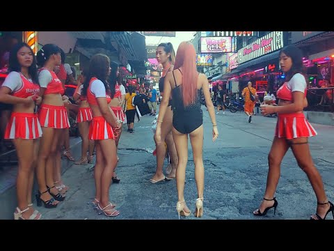 🇹🇭 [4K] Beach Road, Soi 6, Runway Market – Pattaya, Thailand