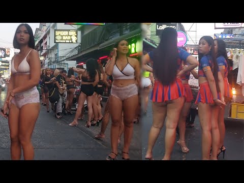 🇹🇭 [4K] Soi 6 , Beach Road, Runway Market Pattaya Thailand – January 2025