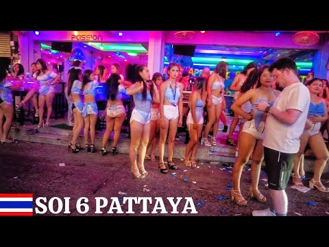 🇹🇭 Pattaya Soi 6 Thailand , Spot You surely Can’t Miss ! Thailand 2025