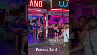Famous Soi 6, Pattaya#shorts #thailand #pattaya