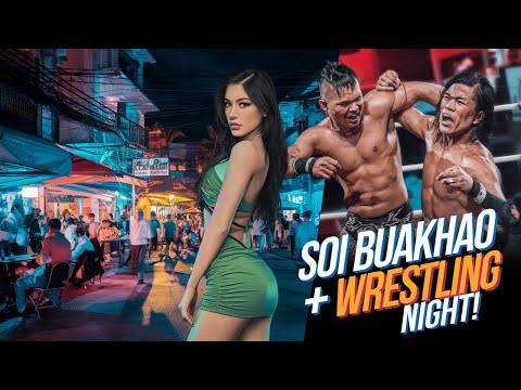 From Soi Buakhao Bars to Live Wrestling – Pattaya’s Wild Night!