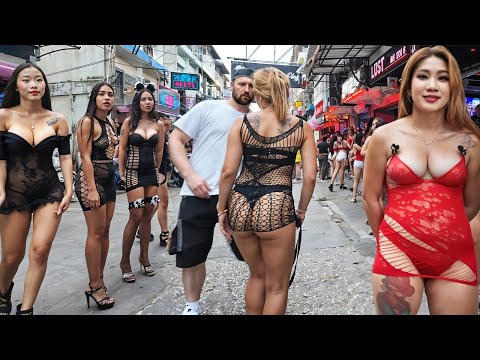 Glamorous Soi 6 in Pattaya, & Soi 3, Second Road Walk 🇹🇭