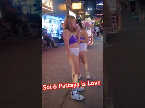 Life is always fun here in SOI 6 Pattaya ❤️ #shorts