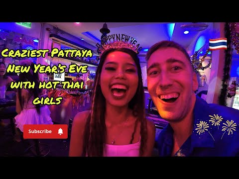NEW YEAR’S EVE IN PATTAYA HOT NIGHTLIFE DISTRICT – SEXY SOI 6 GIRLS🇹🇭 4K
