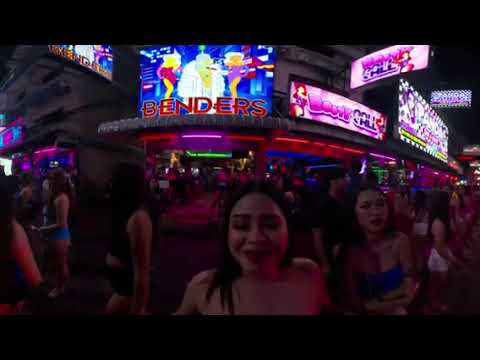 Pattaya Nightlife – Walking Soi 6 Bar Street PART 2 | 5.7K VR 360°