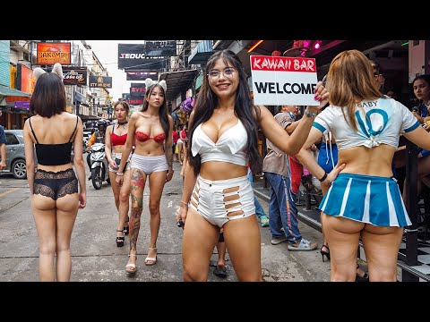 Pattaya Soi 6, Beach Road Beautiful Scenes – Thailand 2024