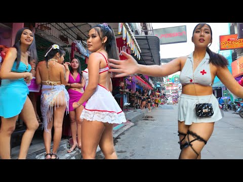 Pattaya. Soi 6, Incredible walk. Thailand. Walking around Pattaya. October 2024