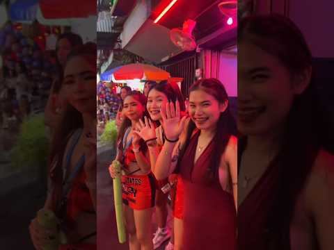 Pattaya Soi 6 Nightlife Boom Boom Beautiful Bar Girls 🔥