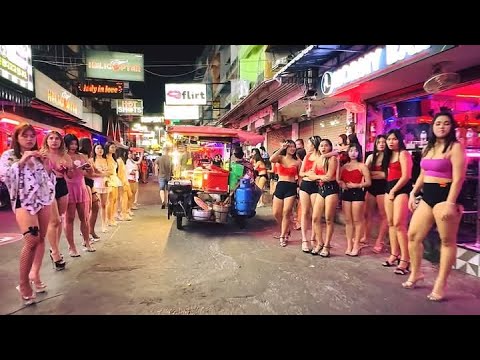 Pattaya Today. Soi 6 Nightlife, Beautiful Bar Girls – Thailand Freelancers Ladies 2025