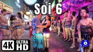 Soi 6.1 & Soi 6 | Pattaya Thailand | 4K Ultra HD 60FPS