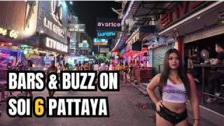 Soi 6 Pattaya Nightlife | Beer Bars 4K Walking Tour