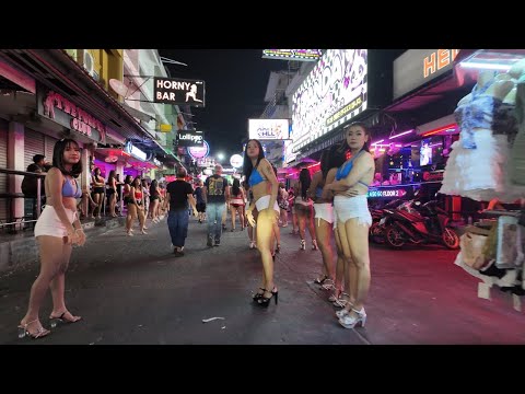 Soi 6 | Pattaya Thailand | Slow Motion🔥 | 4K Ultra HD 60FPS