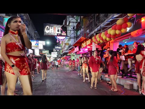 Soi 6 | Pattaya Thailand | Slow Motion🔥 | 4K Ultra HD 60FPS