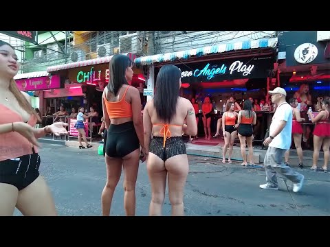 Soi 6 Pattaya walking nightlife Street 16 February