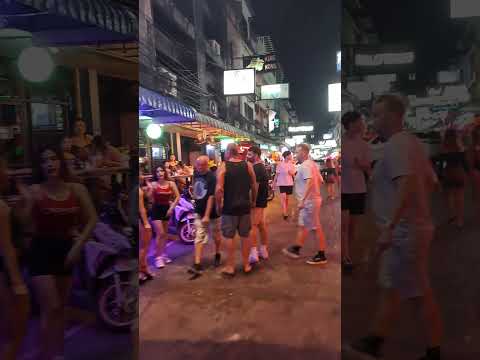 Thailand Pattaya Walking street #thailand #pattaya #soi6 #nightclub #disco #girls #nightlife