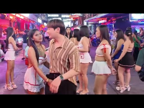 This is Soi 6 in Pattaya, Thailand – Thousands of Thai Girls