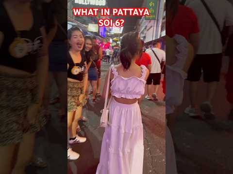 What is there to see – walking around Pattaya Soi 6? #pattaya  #thailand #pattayanightlife