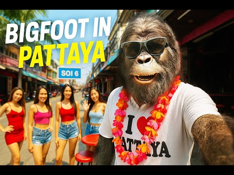 Bigfoot Visits Soi 6 Pattaya for the First Time – You Won’t Believe What Happens!