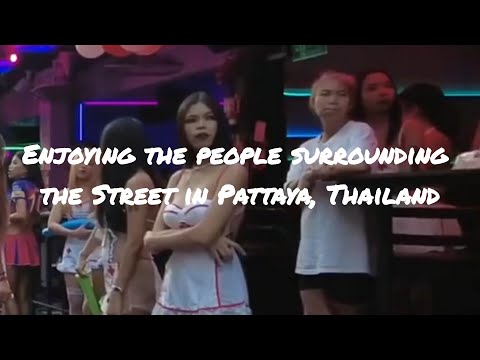 Enjoying the people surrounding the Street in Pattaya / Vlog Part-01/ @ms_tour_vlog