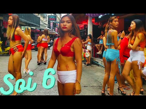 🇹🇭 [4K] Soi 6, Beach Road and Second Road – Pattaya Thailand