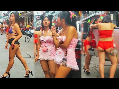 🇹🇭 [4K] Soi 6, Beach Road, Runway Market – Pattaya Thailand