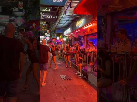🇹🇭Pattaya Night Life Soi Six Pattaya Thailand 04🔥 #soi6pattaya