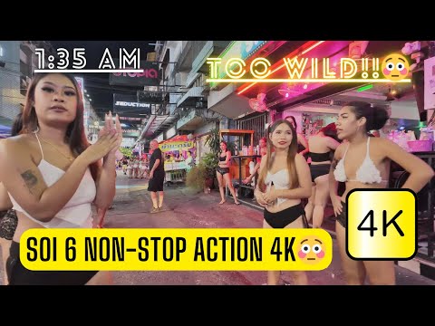 Full Walking Tour of Soi 6 Pattaya – Thailand Nightlife Street Bars