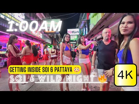 Inside Soi 6 Pattaya 2025 💋 | Thailand’s Most Intense Nightlife Street