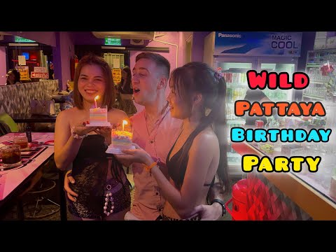 MY WILD BIRTHDAY NIGHT ON SOI 6 PATTAYA 🇹🇭 4K