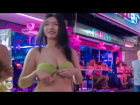 Pattaya Nightlife Walk Soi 6, Walking Street Exciting Night In The World