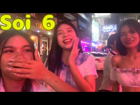 Pattaya Soi6 thai nightlife Walking Thailand,2025 September, 芭堤雅紅燈區•6巷驚艷 /soi 6
