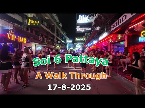 Soi 6 Pattaya | Exploring Soi 6 To See The Heart of Nightlife in Pattaya 芭提雅六巷紅燈區 精彩的夜生活，让你流连忘返