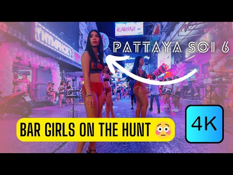 SOI 6 PATTAYA 😱 The Street Where Girls Chase You! | Thailand's Wildest Bar Zone Exposed