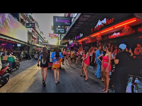 Soi 6 Pattaya Thailand 🇹🇭 Empty Soi 6 Daytime Walk | 4K | June 2025