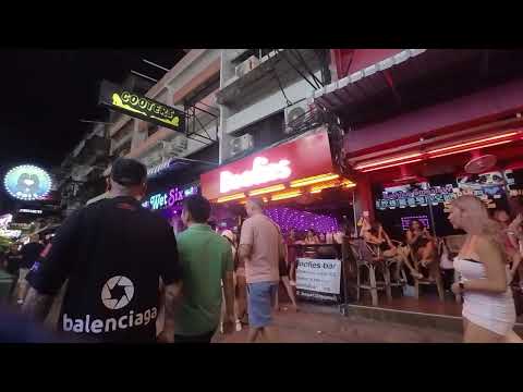 Soi 6 Thursday night walk Pattaya.