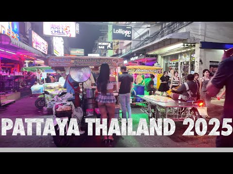 Soi 6 & Walking Street in Pattaya, Thailand (4K VERSION)  #travel #travelvlog #pattaya #thailand 🇹🇭