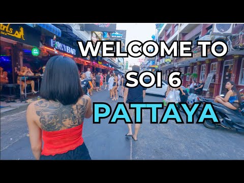 Walking Through Pattaya Soi 6 in Daytime | Thailand’s Most Notorious Street!
