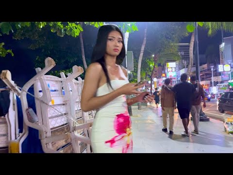 [4K] Just Filmed! Pattaya Beach Road Night Walk – November, 2025 | So Many Freelancers Tonight!