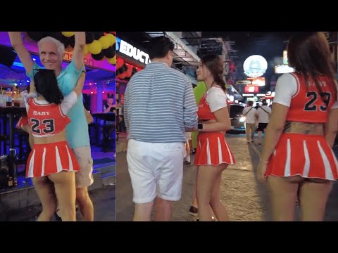 [4K] Pattaya Soi 6 Girls Like to Hug Men In Public! 🔥 Must-See Nightlife