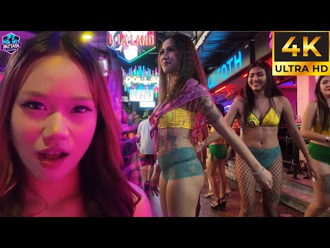 4K POV ● What Happens In Soi 6 After Midnight? ● Tonight on Pattaya Walks | Thailand Night Travel