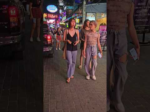 Cute Pattaya Girls today Walking Street 🦁Like ❤️ #girls