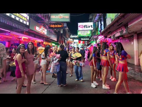 🇹🇭 Pattaya Nightlife After Midnight – Soi 6 Street Scenes  – 4K ( 2025)